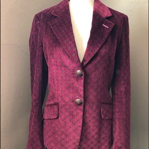 NWOT Sand Copenhagen Cranberry Blazer | Size 34